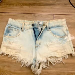 Forever 21 jeans shorts